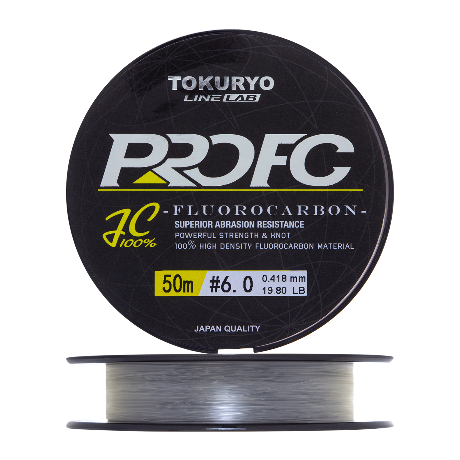 Флюорокарбон Tokuryo Fluorocarbon Pro FC #6 50м (clear)