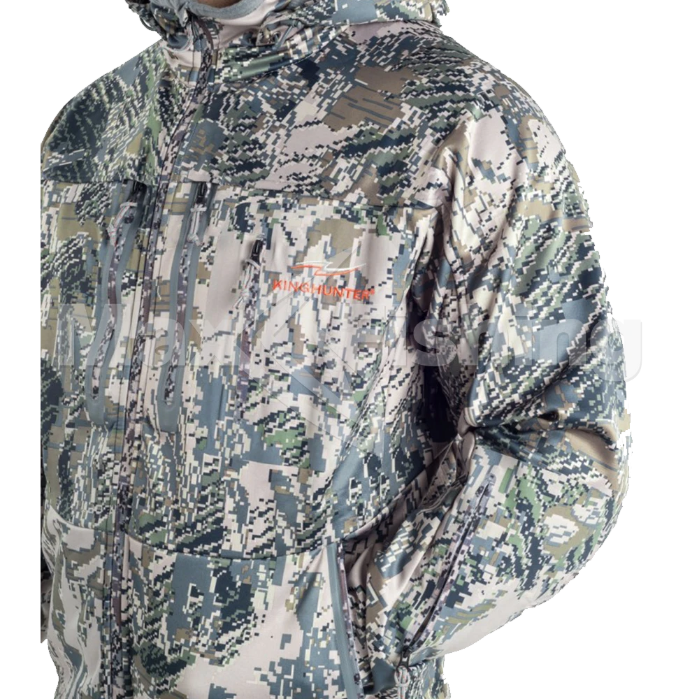 Костюм демисезонный King Hunter Wind M Camo Gray