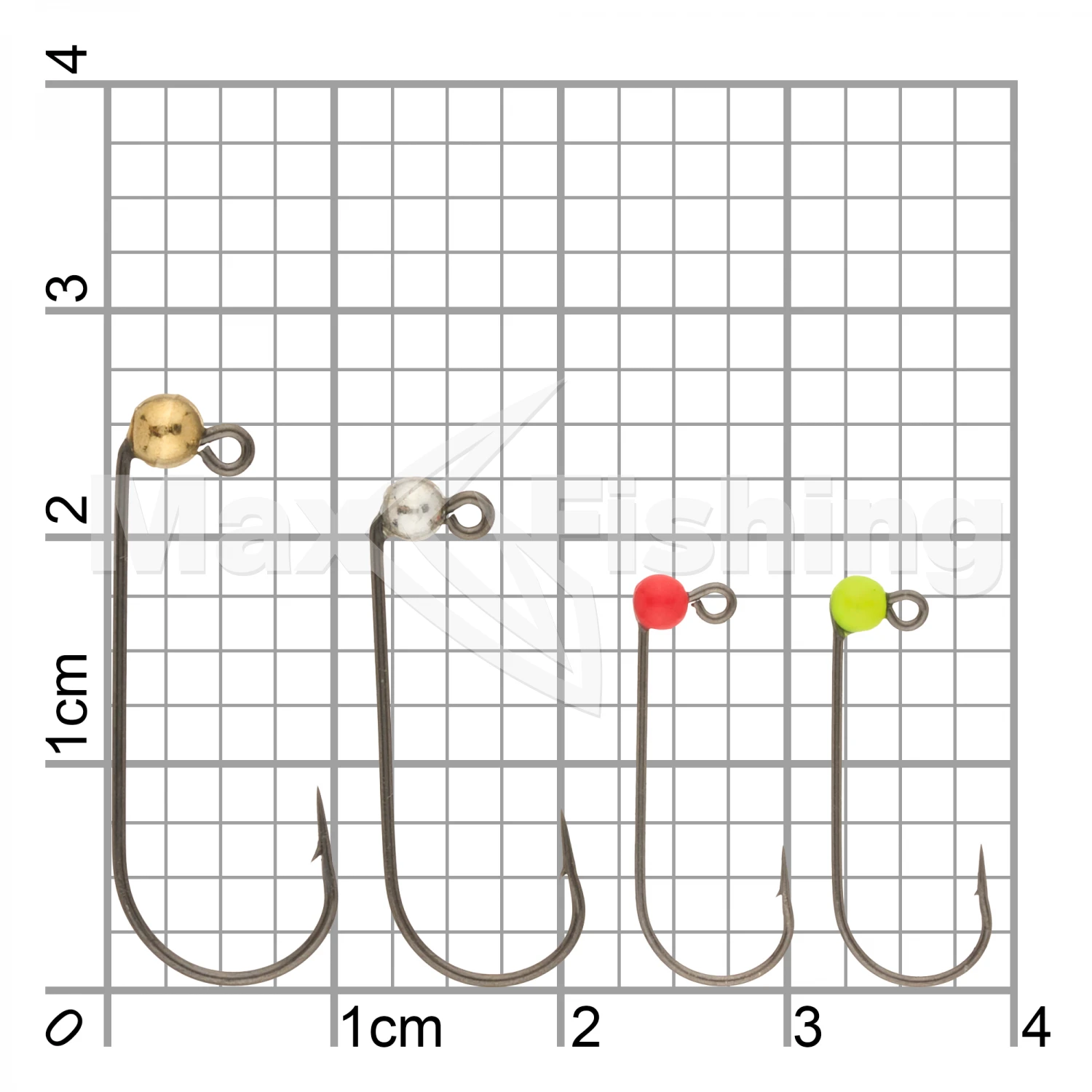 Набор джиг-головок Lucky John Area Trout Game 2,5/3/3,5мм 2,5/3,0/3,5мм 0,12/0,2/0,32гр Mix 1