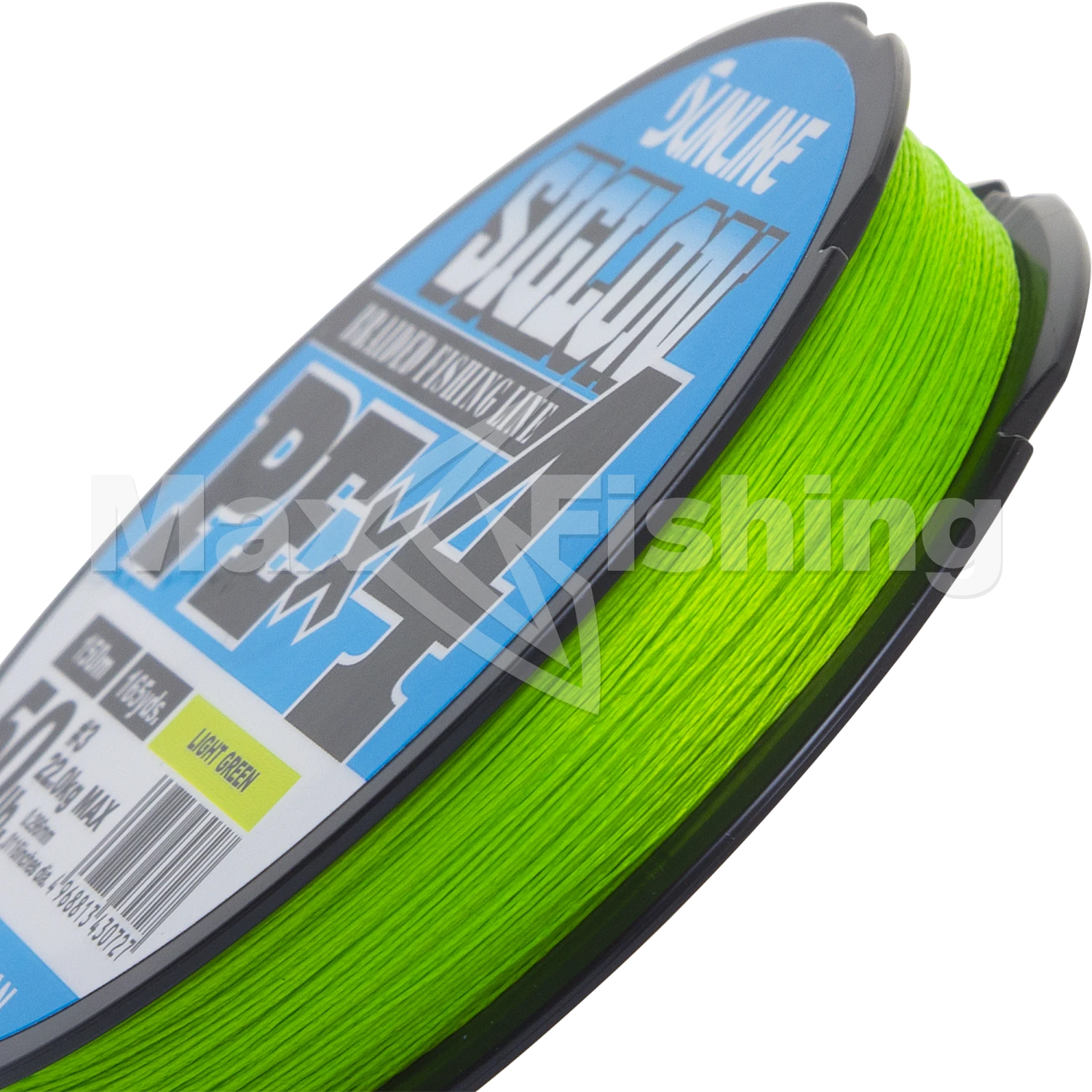 Шнур плетеный Sunline Siglon PE X4 #3,0 0,296мм 150м (light green)