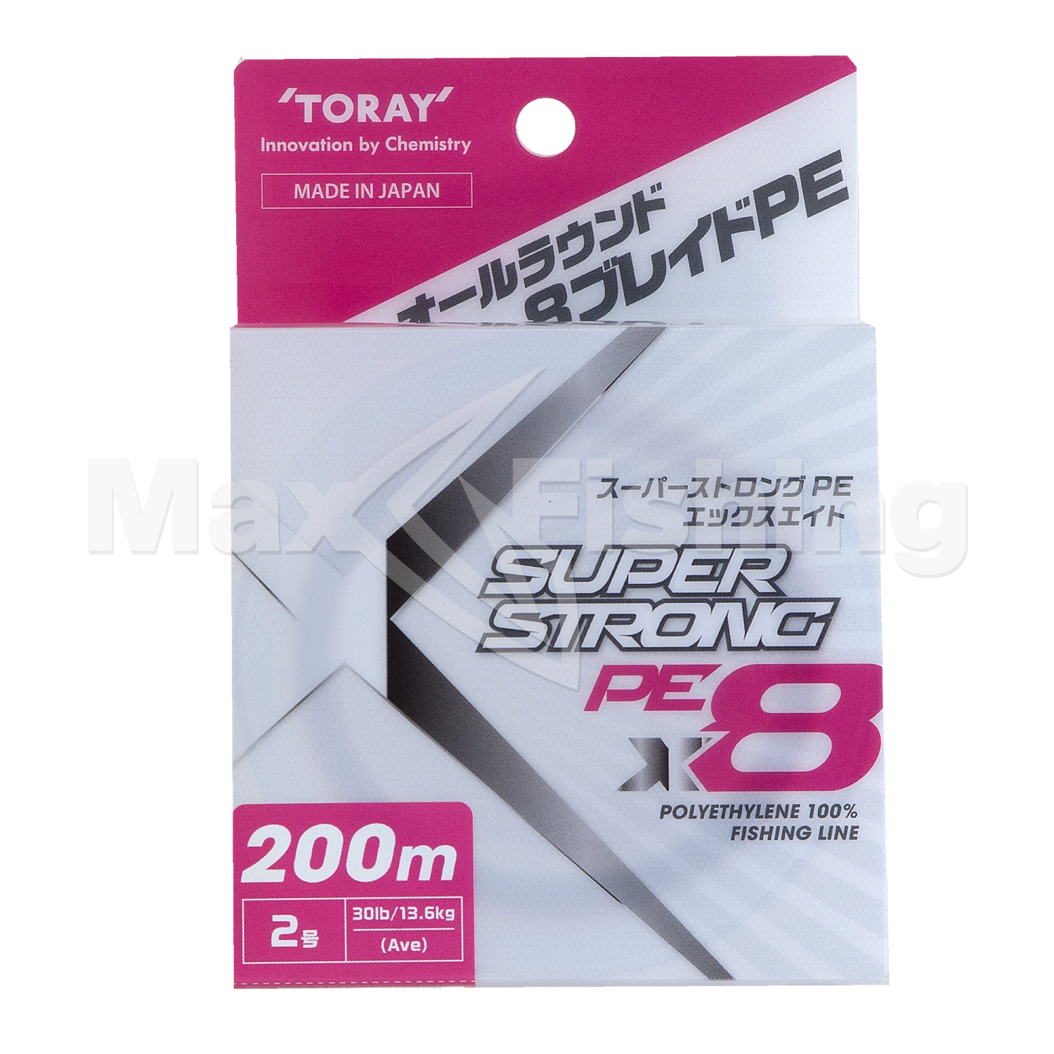Шнур плетеный Toray Super Strong PE X8 #2 200м (multicolor)