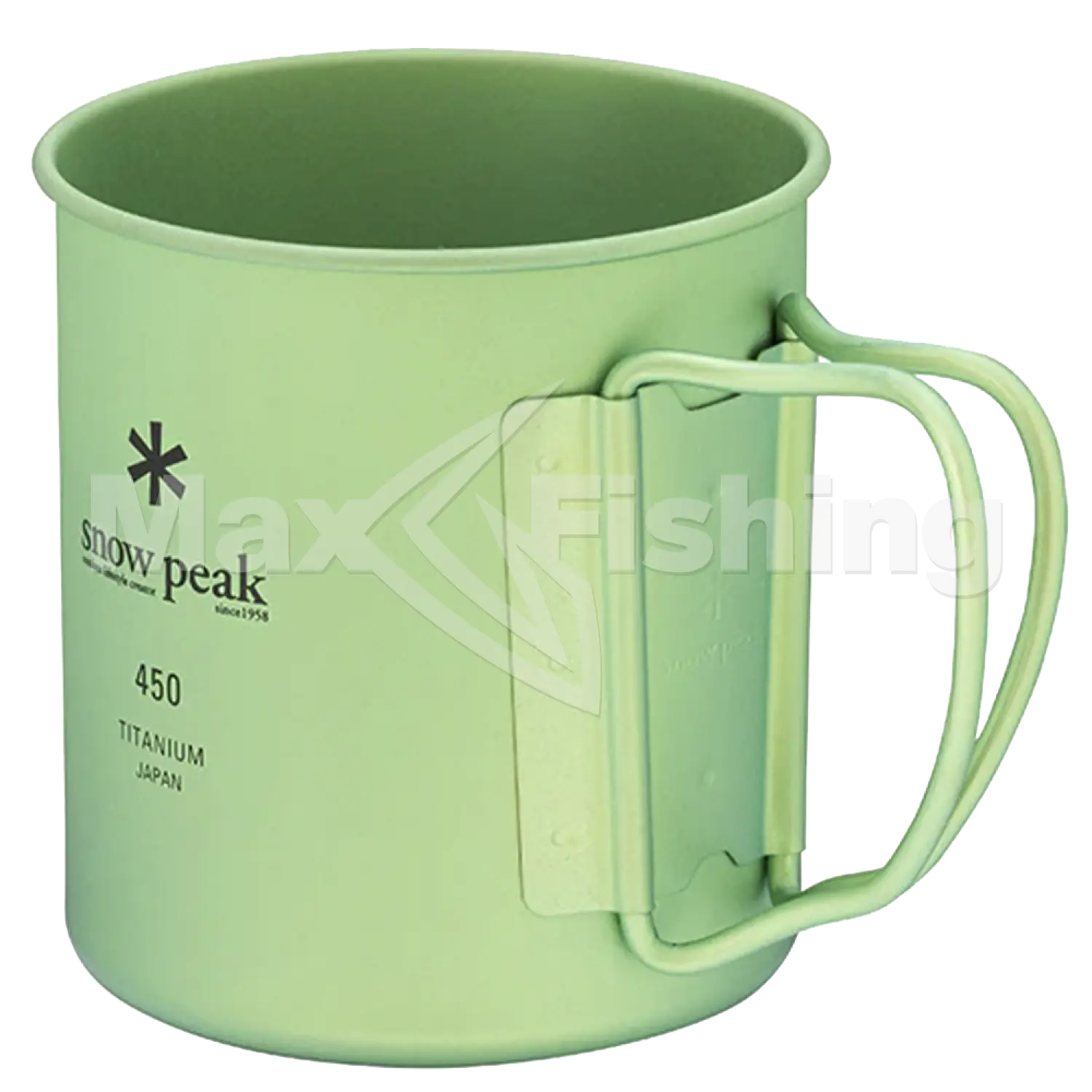 Кружка Snow Peak Ti-Single Cup 450 Green