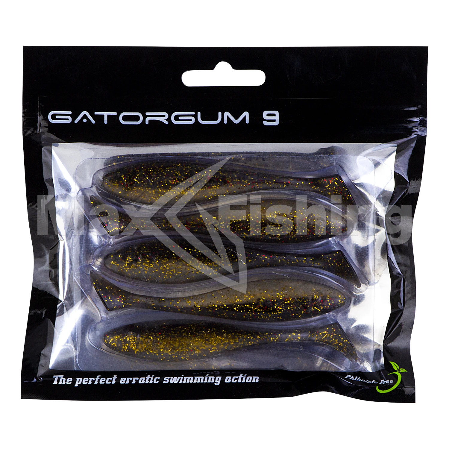 Приманка силиконовая Gator Gum 9см (3,5") #ShinySmolt