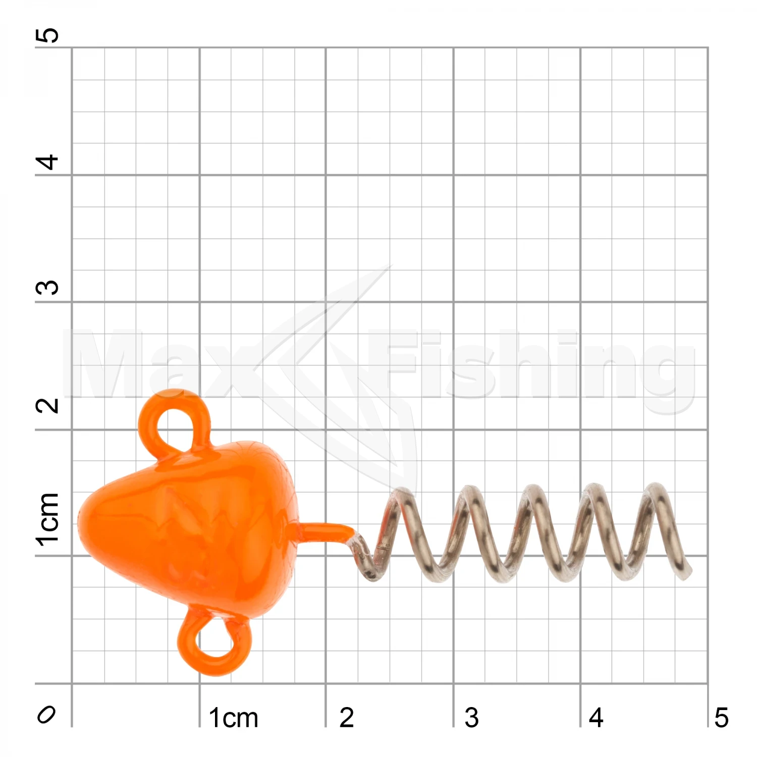 Штопор огруженный Svartzonker Screw-in-head 15гр Fluo Orange