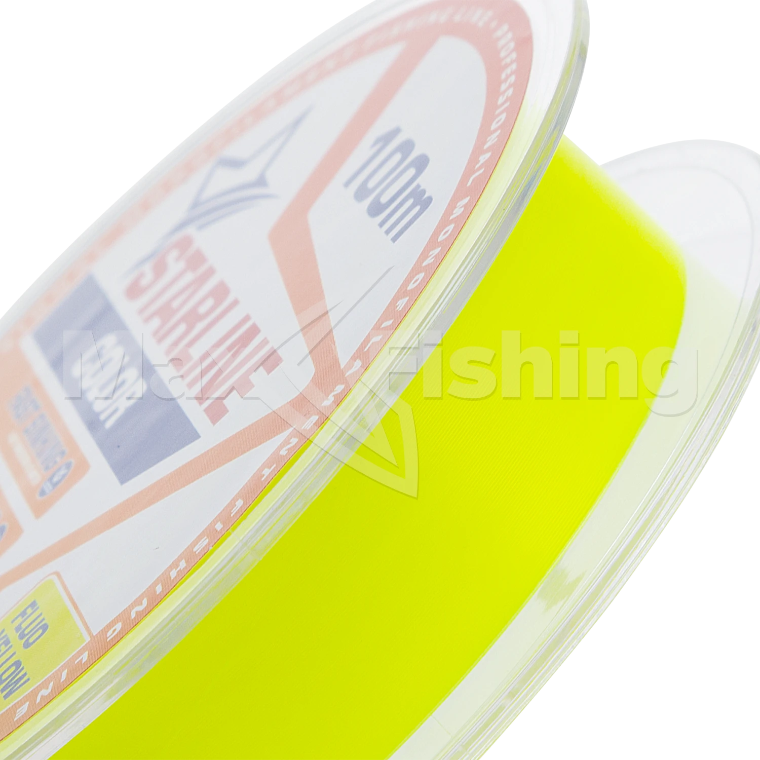 Леска монофильная IAM Starline 0,203мм 100м (fluo yellow)