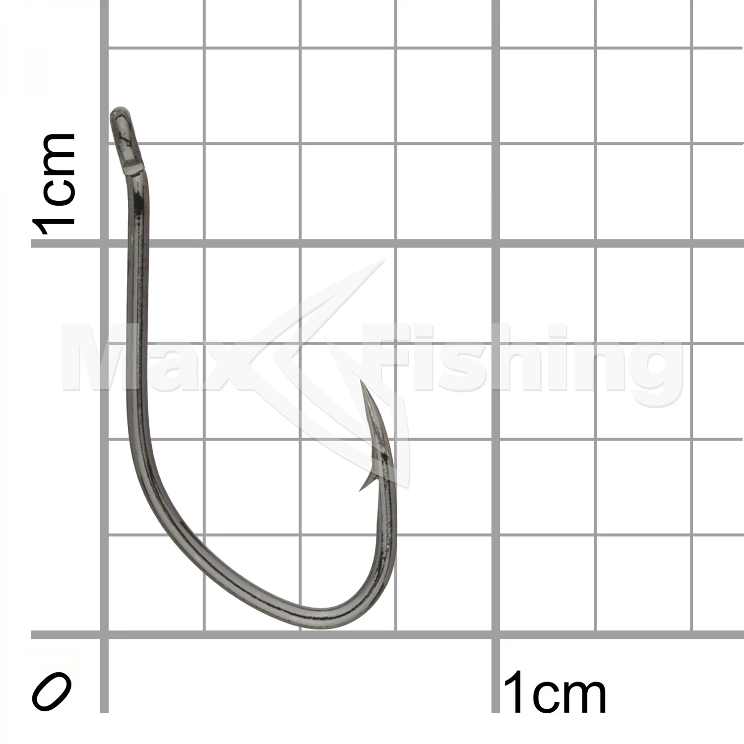 Крючок одинарный Metsui Aji #6 black nikel (12шт)