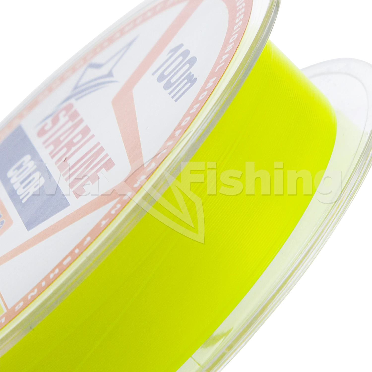 Леска монофильная IAM Starline 0,286мм 100м (fluo yellow)