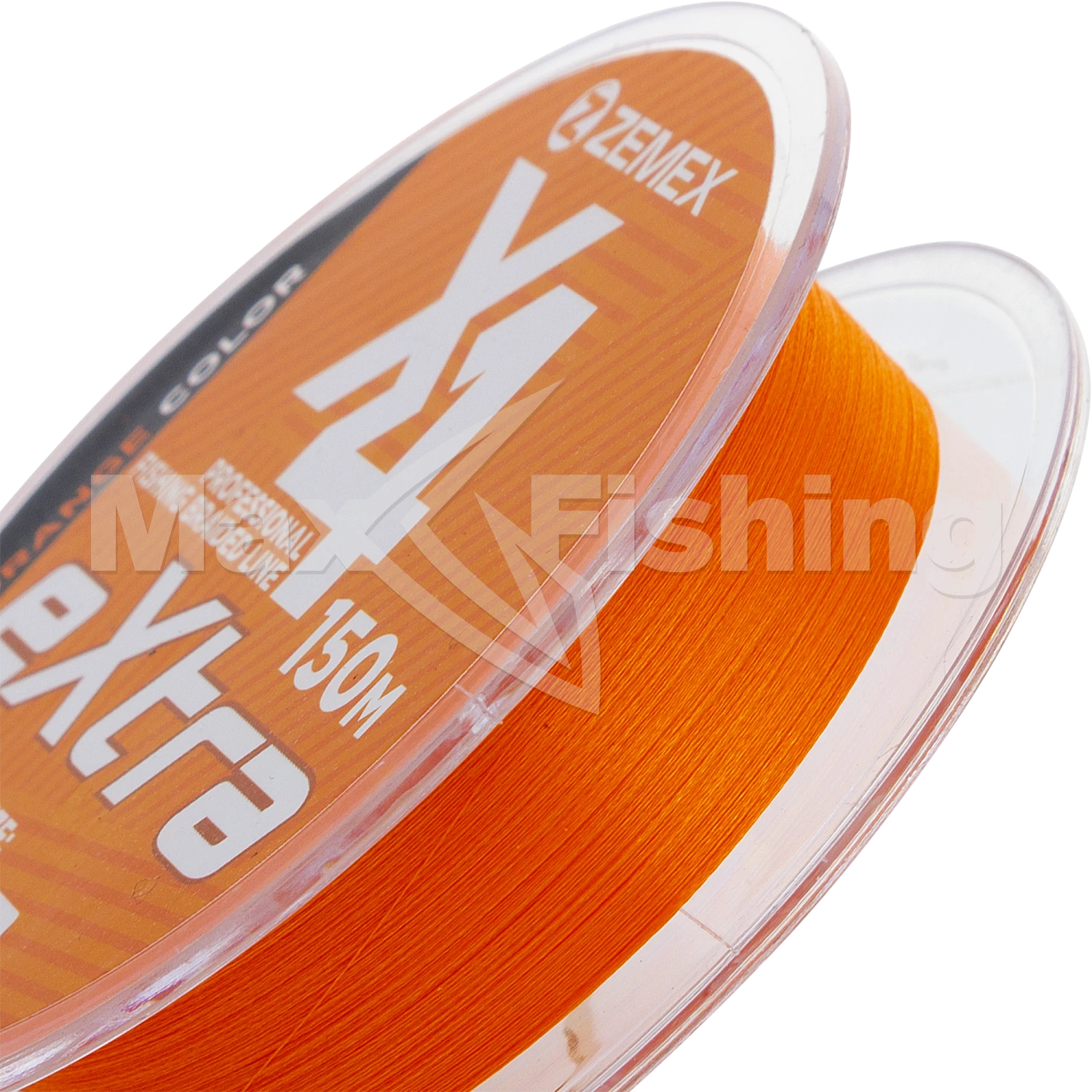 Шнур плетеный Zemex Extra X4 #0,5 0,117мм 150м (orange)