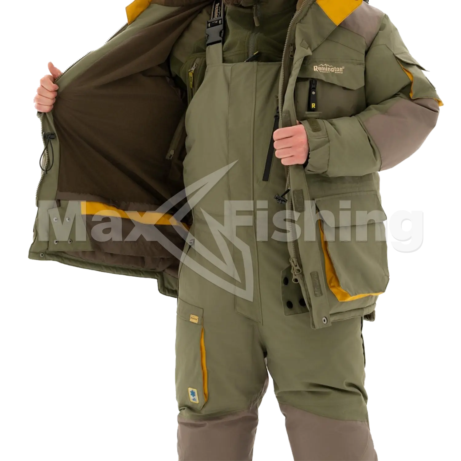 Костюм зимний Remington Real fishing DOWN XL Green