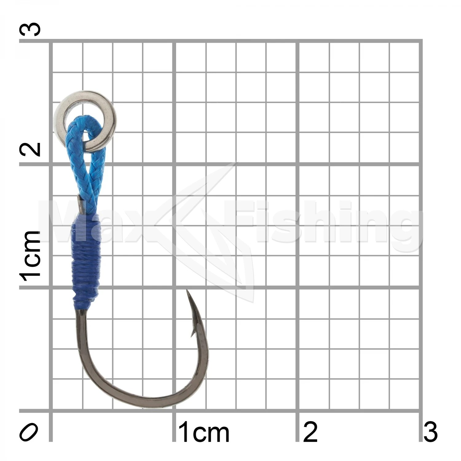 Крючок-ассист Hearty Rise Micro Jigging Assist Hook MJA-10 #6 (SS) (4шт)