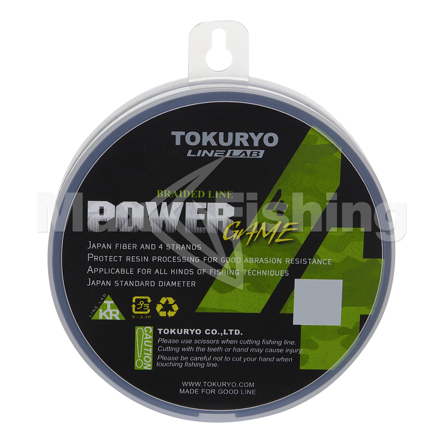Шнур плетеный Tokuryo Power Game X4 #0,6 0,132мм 150м (yellow)