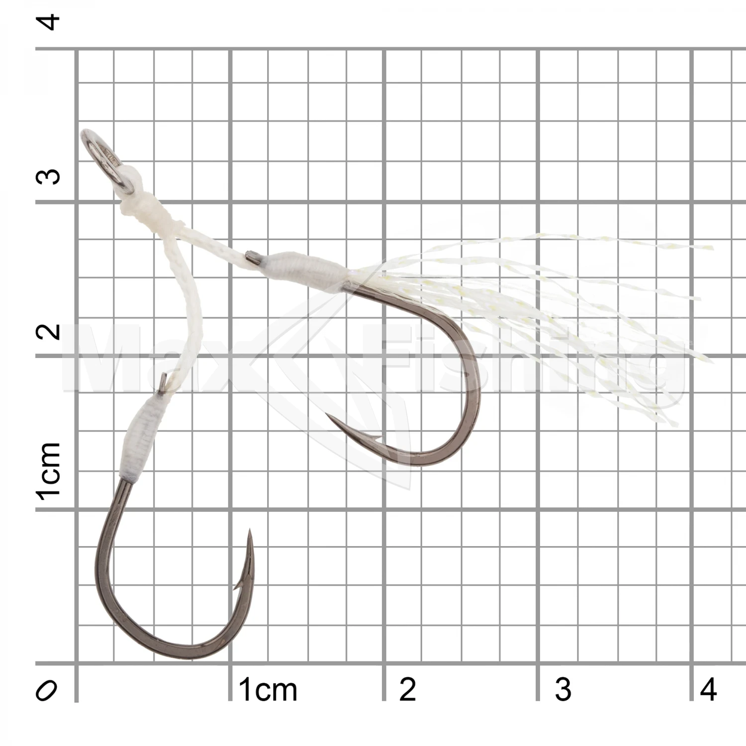 Крючок-ассист Hearty Rise Micro Jigging Glitter Assist Hook MJT-10 #6 (SS) (2 пары)