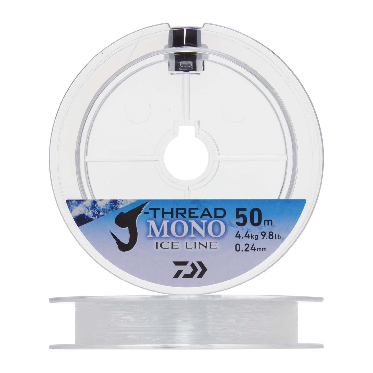 Леска монофильная Daiwa J-Thread Mono Ice Line 0,24мм 50м (clear)