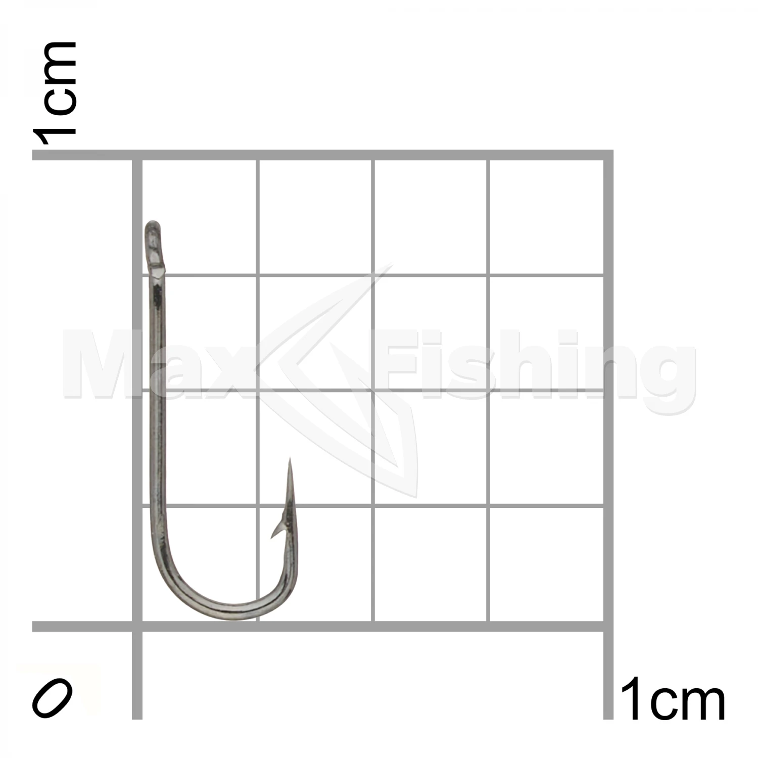 Крючок одинарный Metsui Round #18 black nikel (12шт)