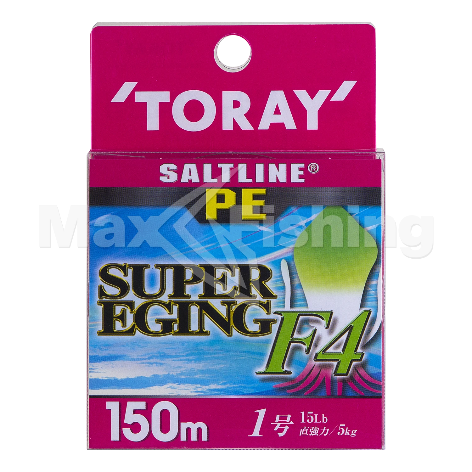 Шнур плетеный Toray Salt Line PE Super Egging F4 #1 150м (multicolor)