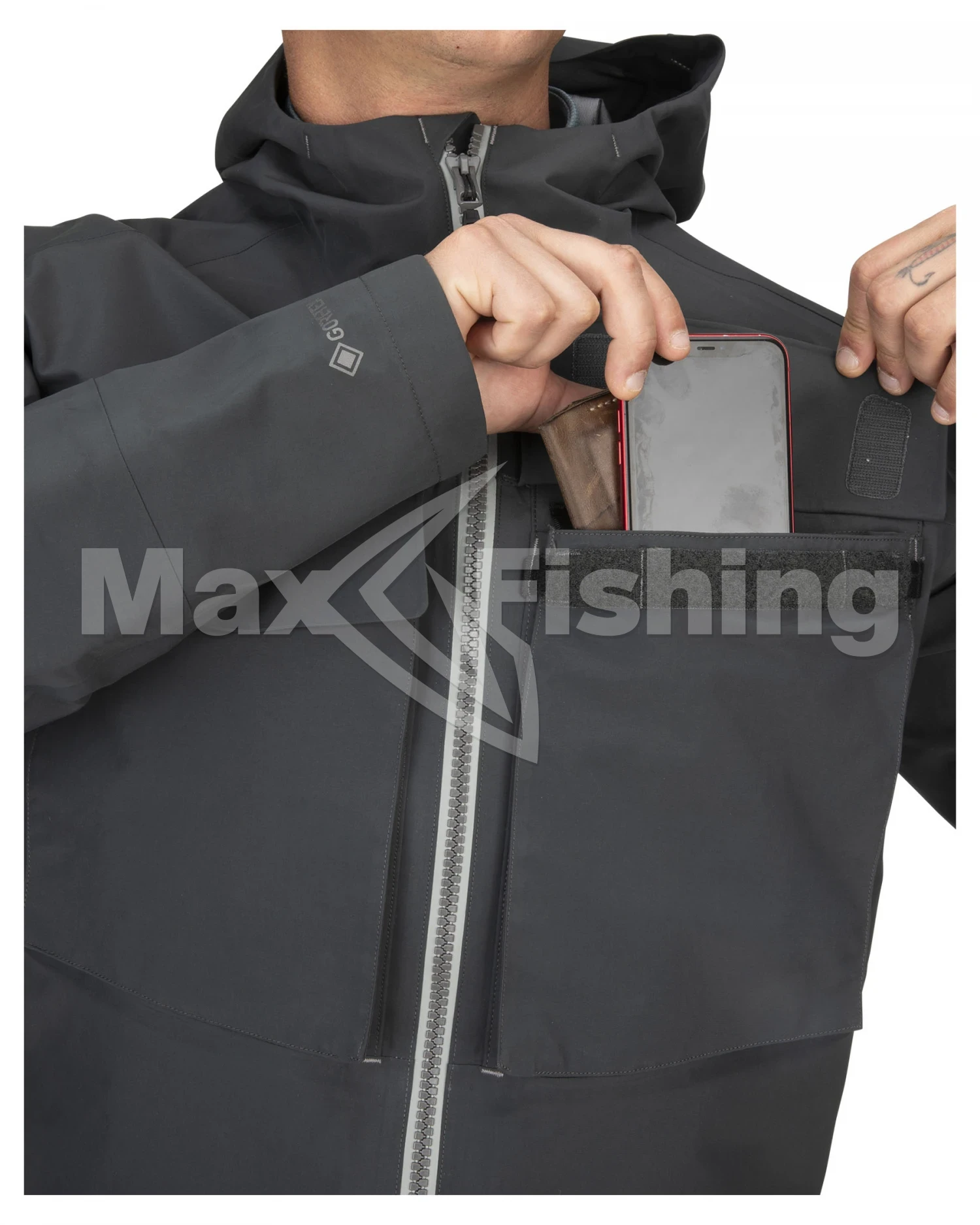 Куртка Simms Guide Classic Jacket L Carbon