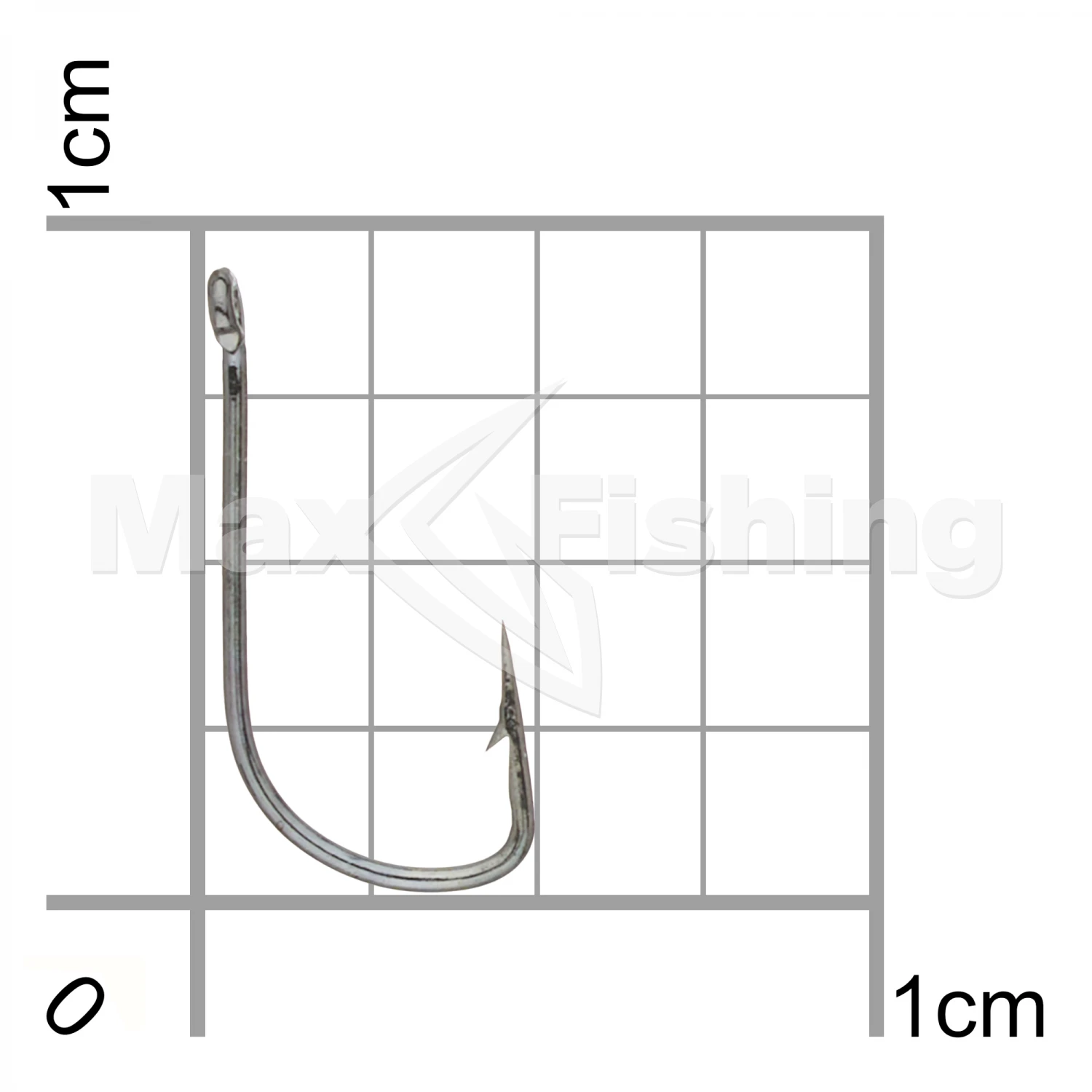 Крючок одинарный Metsui Sode #12 black nikel (12шт)