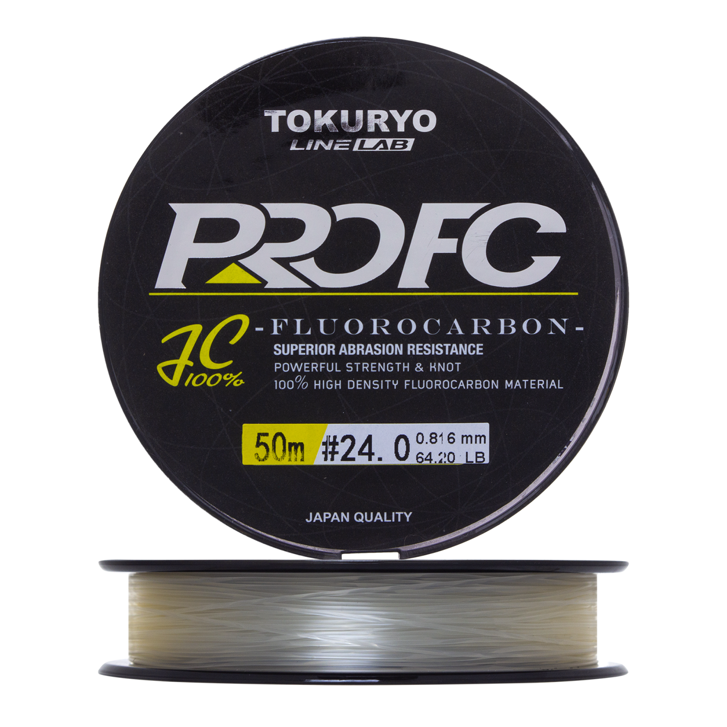Флюорокарбон Tokuryo Fluorocarbon Pro FC #24 50м (clear)