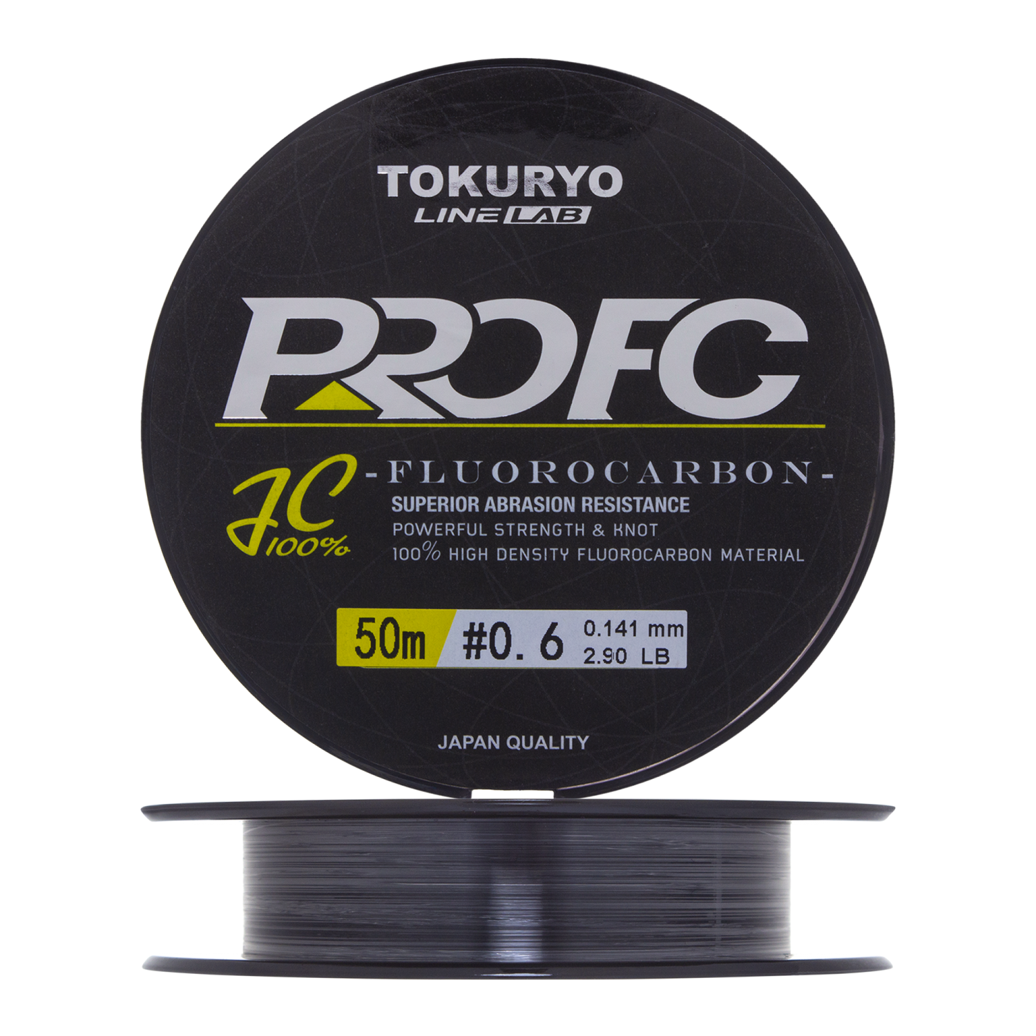 Флюорокарбон Tokuryo Fluorocarbon Pro FC #0,6 50м (clear)