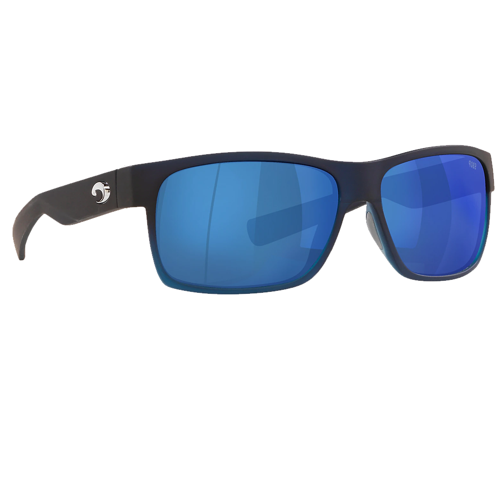Очки солнцезащитные поляризационные Costa Half Moon 580 P Bahama Blue Fade/Blue Mirror