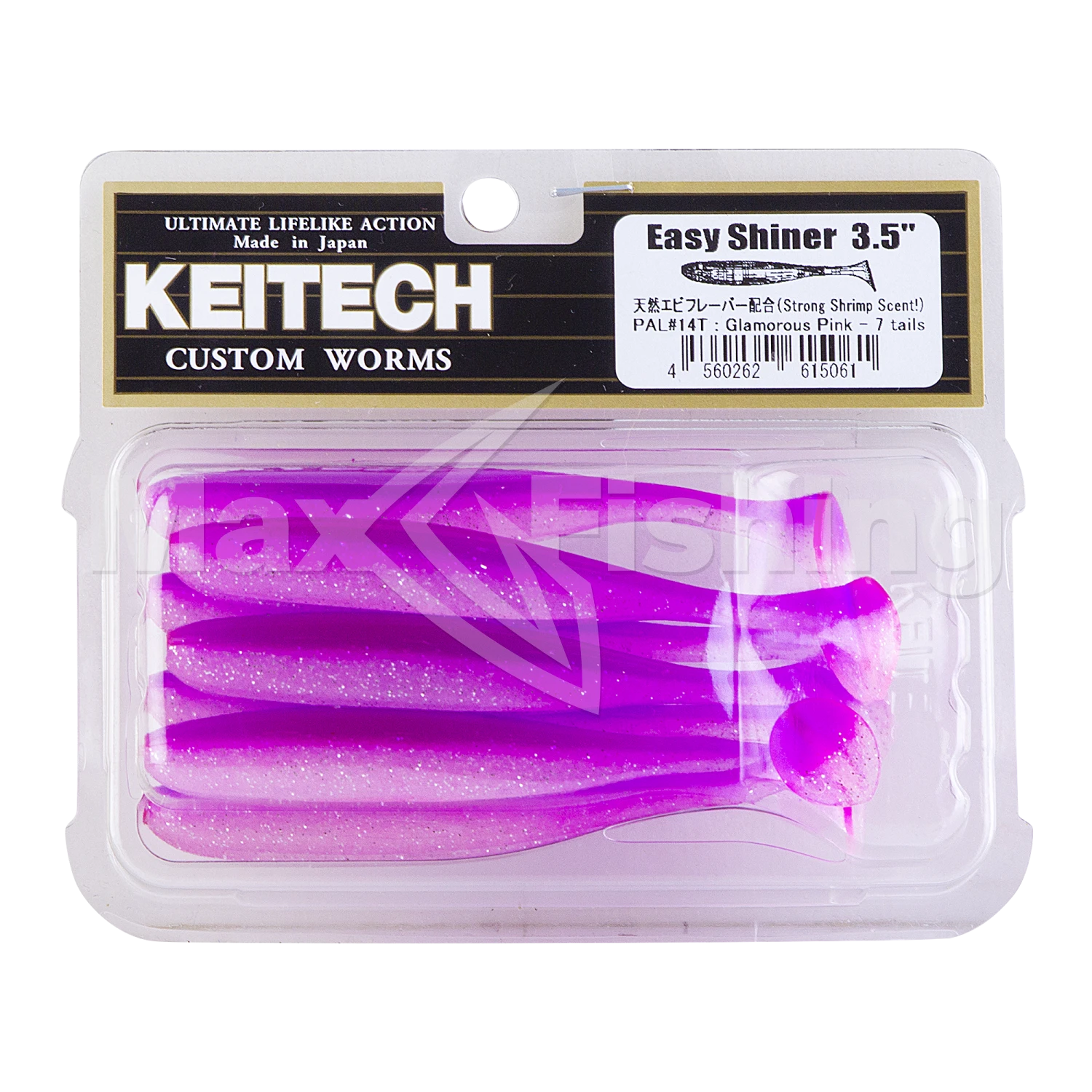 Приманка силиконовая Keitech Easy Shiner 3,5" #PAL14 Glamorous Pink