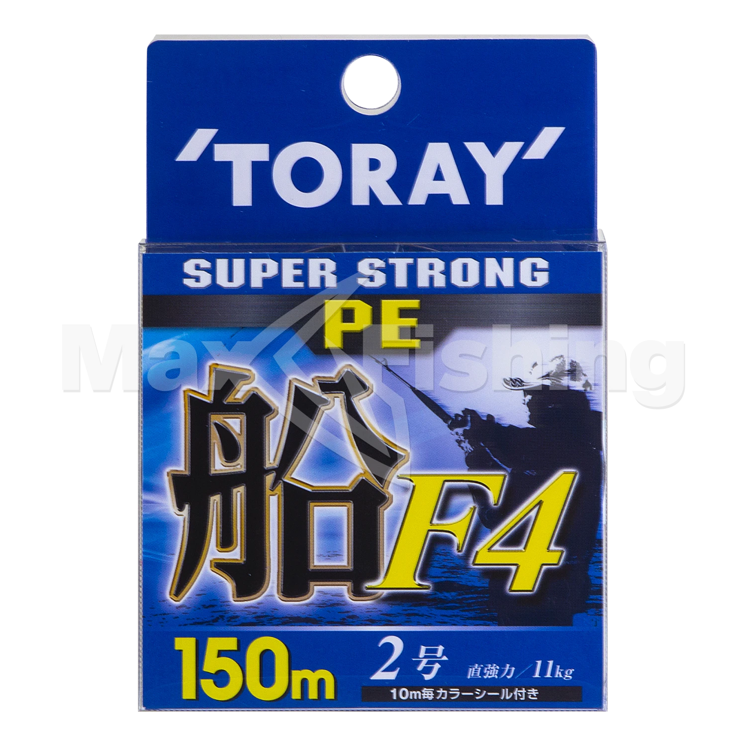 Шнур плетеный Toray Super Strong PE Fune F4 #2 150м (multicolor)