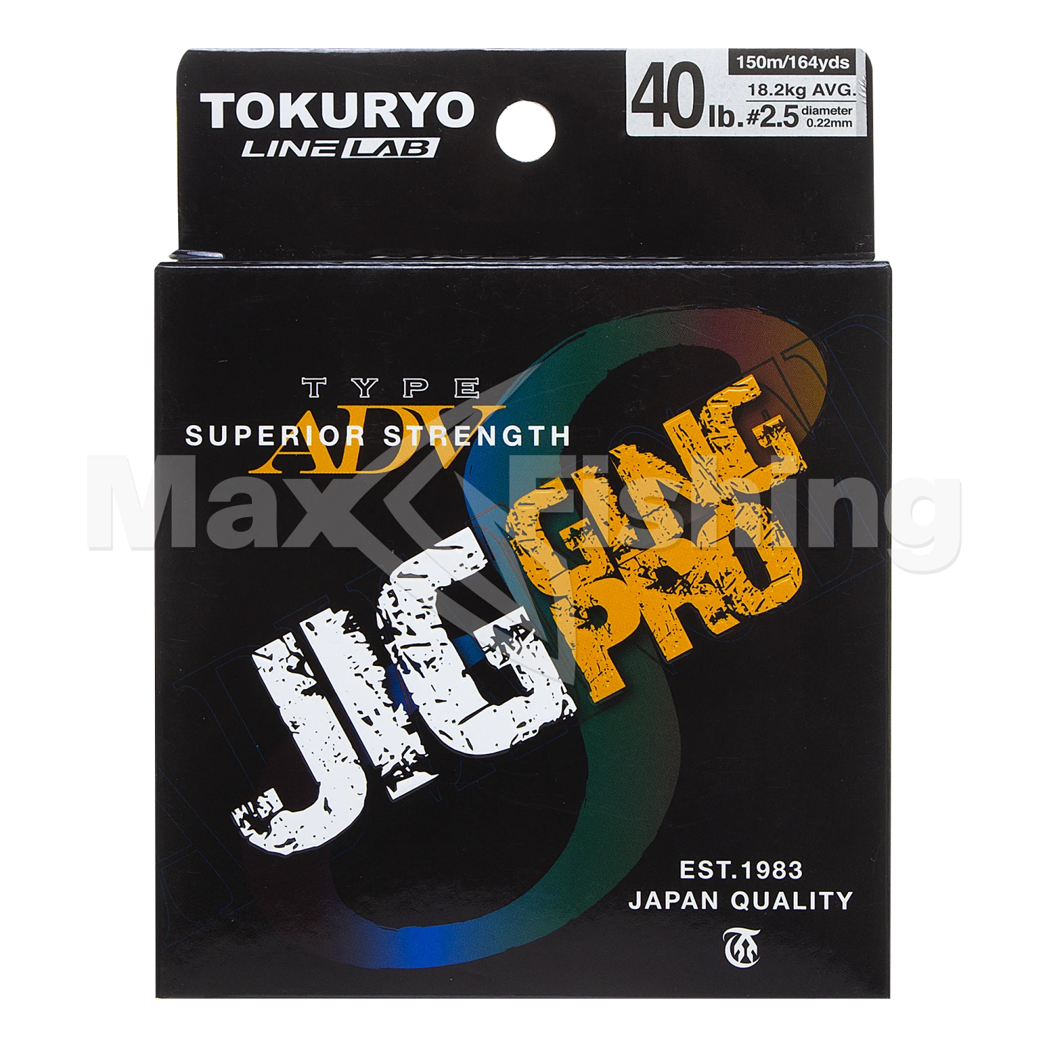 Шнур плетеный Tokuryo JiggingPro X8 PE #2,5 0,22мм 150м (5color)