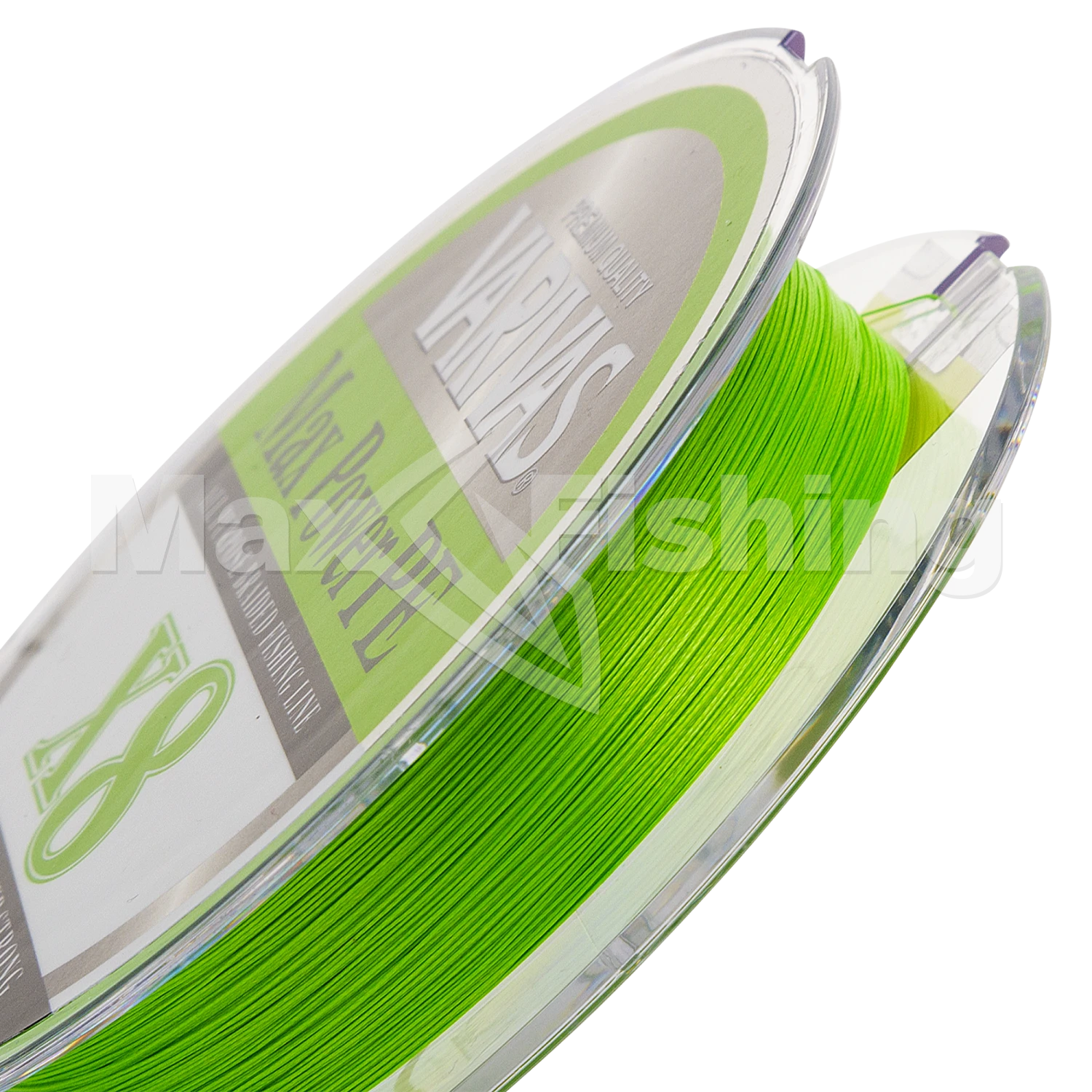 Шнур плетеный Varivas Max Power PE X8 #2 0,235мм 150м (lime green)