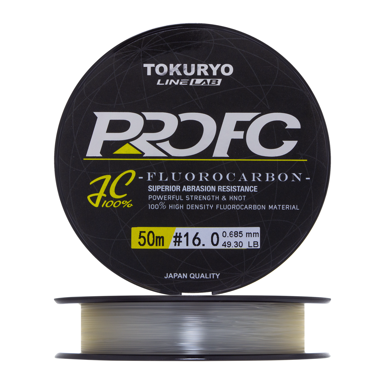 Флюорокарбон Tokuryo Fluorocarbon Pro FC #16 50м (clear)