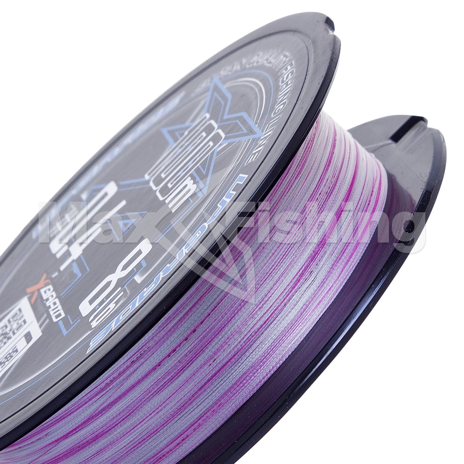 Шнур плетеный YGK X-Braid Upgrade PE X4 #0,4 0,104мм 100м (pink/white)