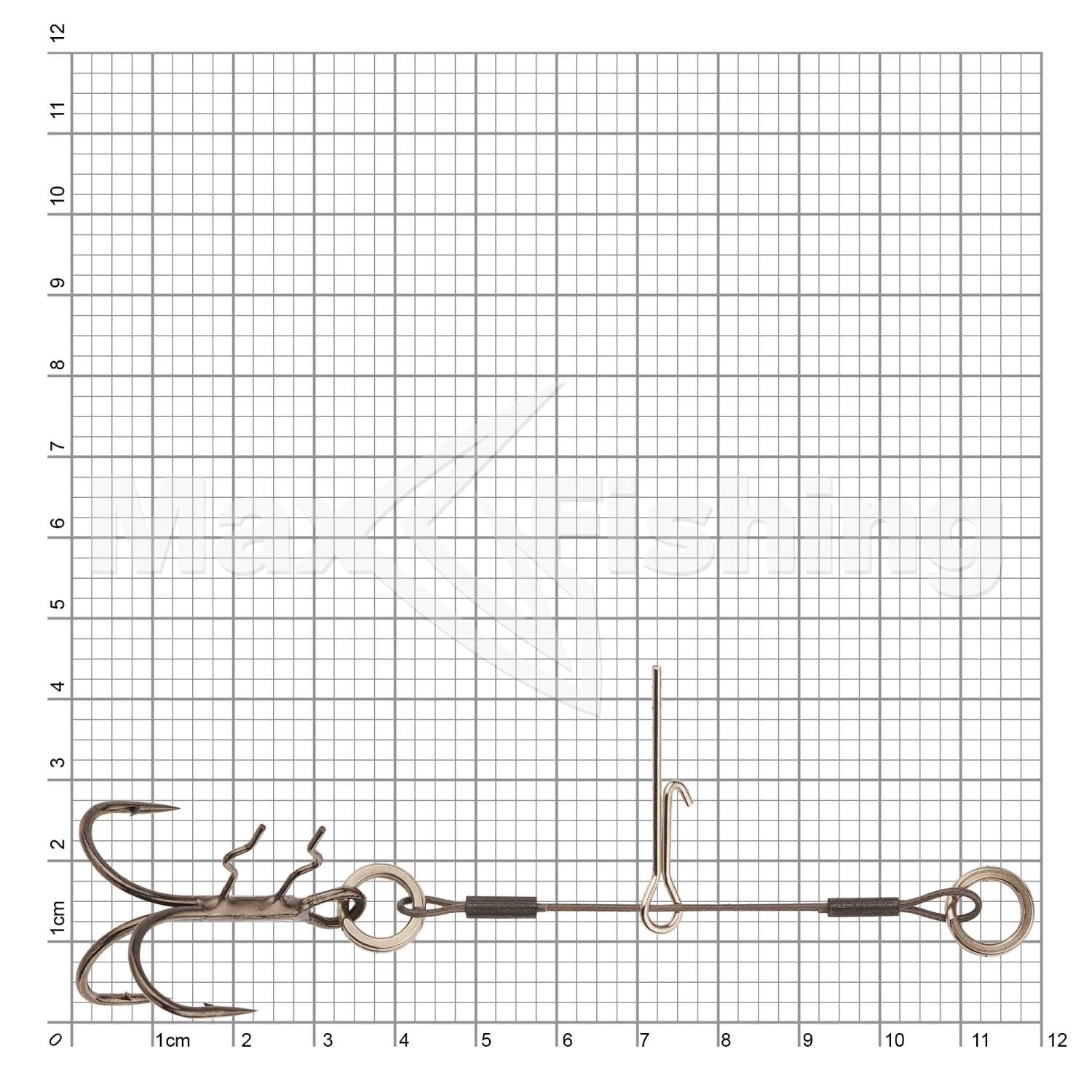 Стингер Savage Gear Carbon49 T-Treble Spike Stinger #2/0
