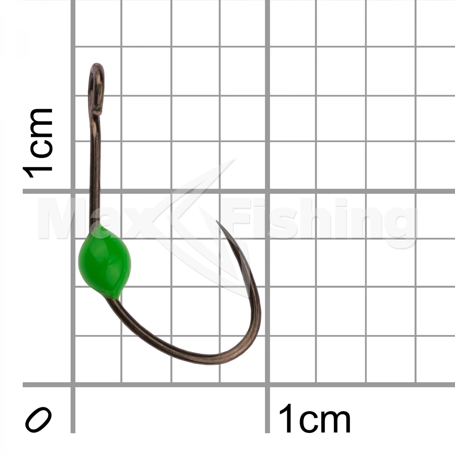 Крючок одинарный LureMax Trout LT37B Green #4 (10шт)