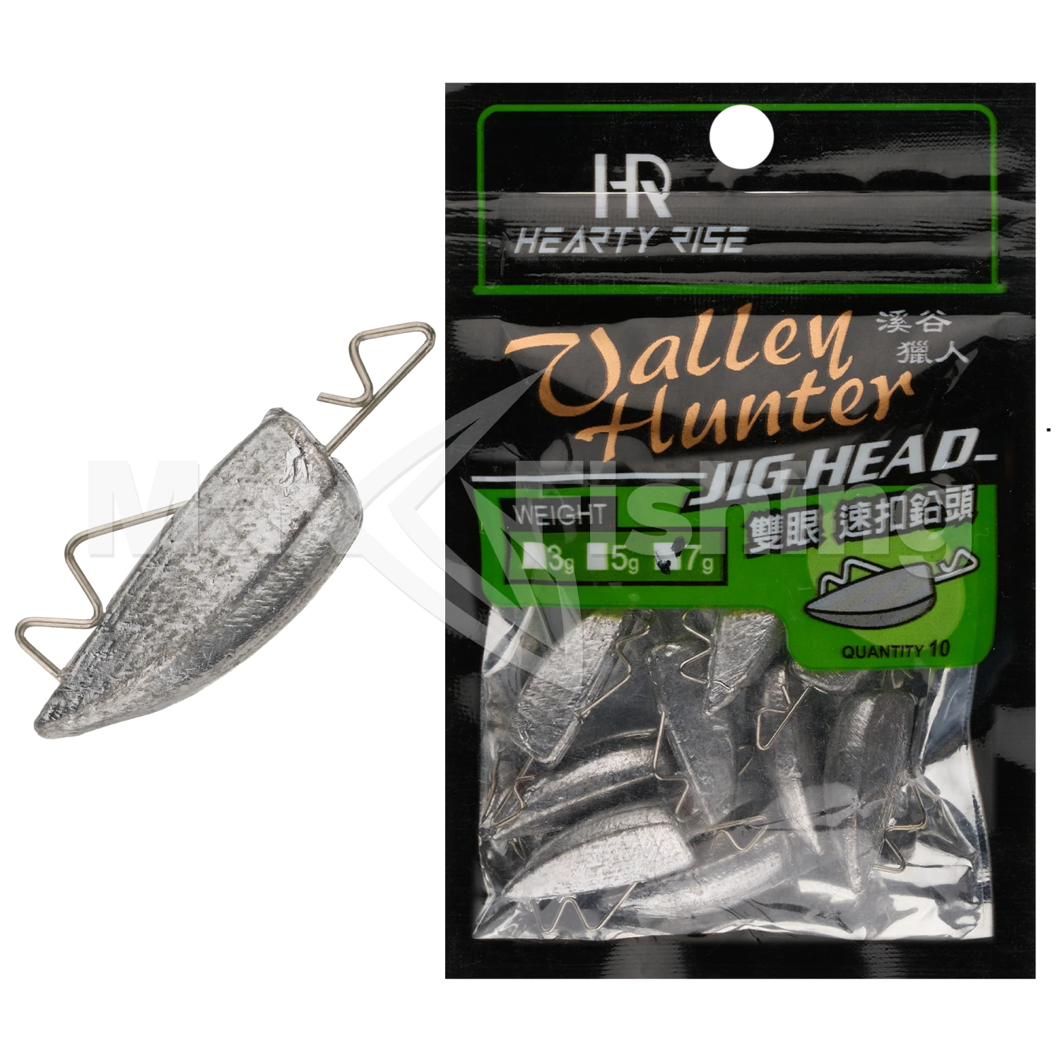 Груз Hearty Rise Valley Hunter Jig Head 7гр