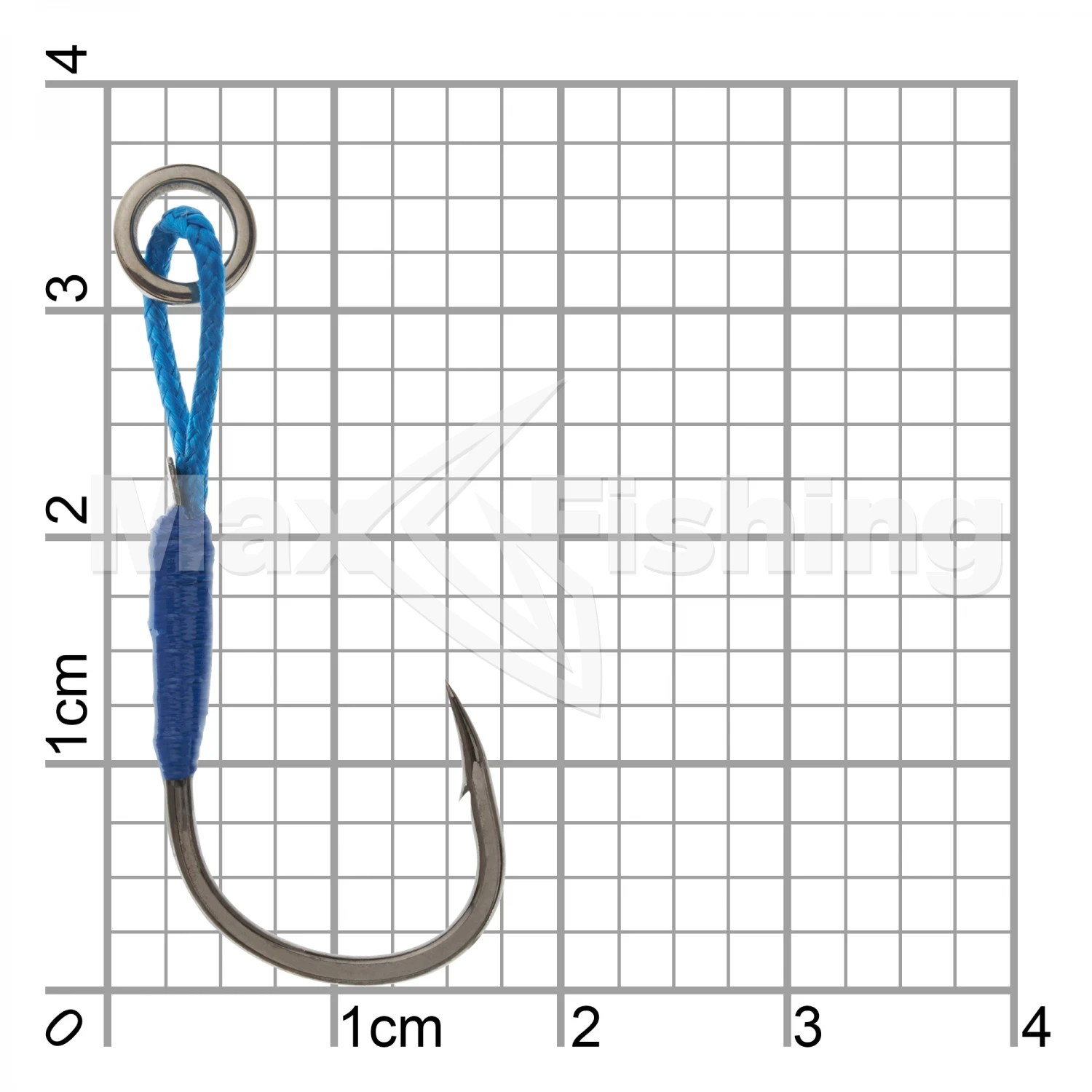 Крючок-ассист Hearty Rise Micro Jigging Assist Hook MJA-10 #1 (L) (4шт)