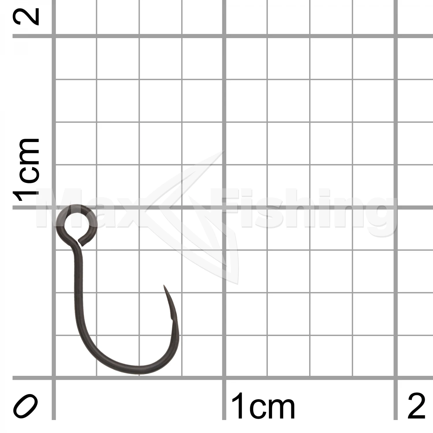 Крючок одинарный Decoy AH-3 Area Hook #12 (10шт)