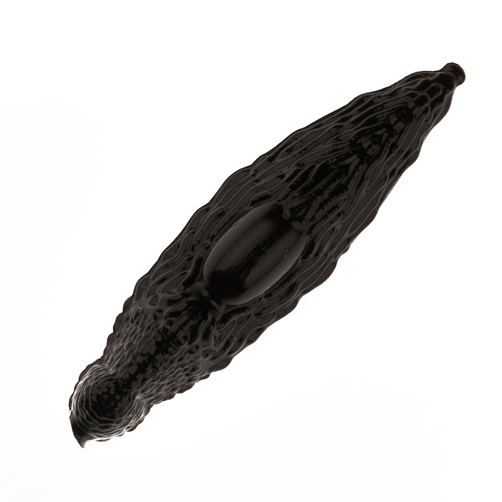 Приманка силиконовая Ojas Slizi 39мм Чеснок #Black Widow