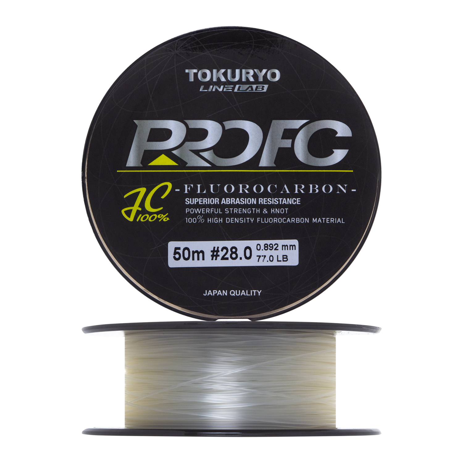 Флюорокарбон Tokuryo Fluorocarbon Pro FC #28 50м (clear)