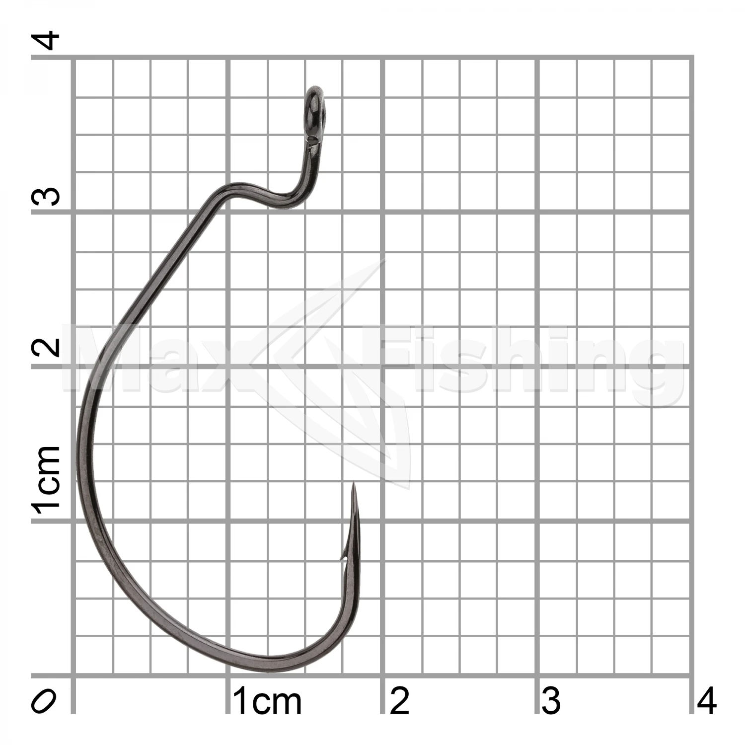 Крючок офсетный Hanzo Offset Worm Неavy #1/0 BLN (5шт)