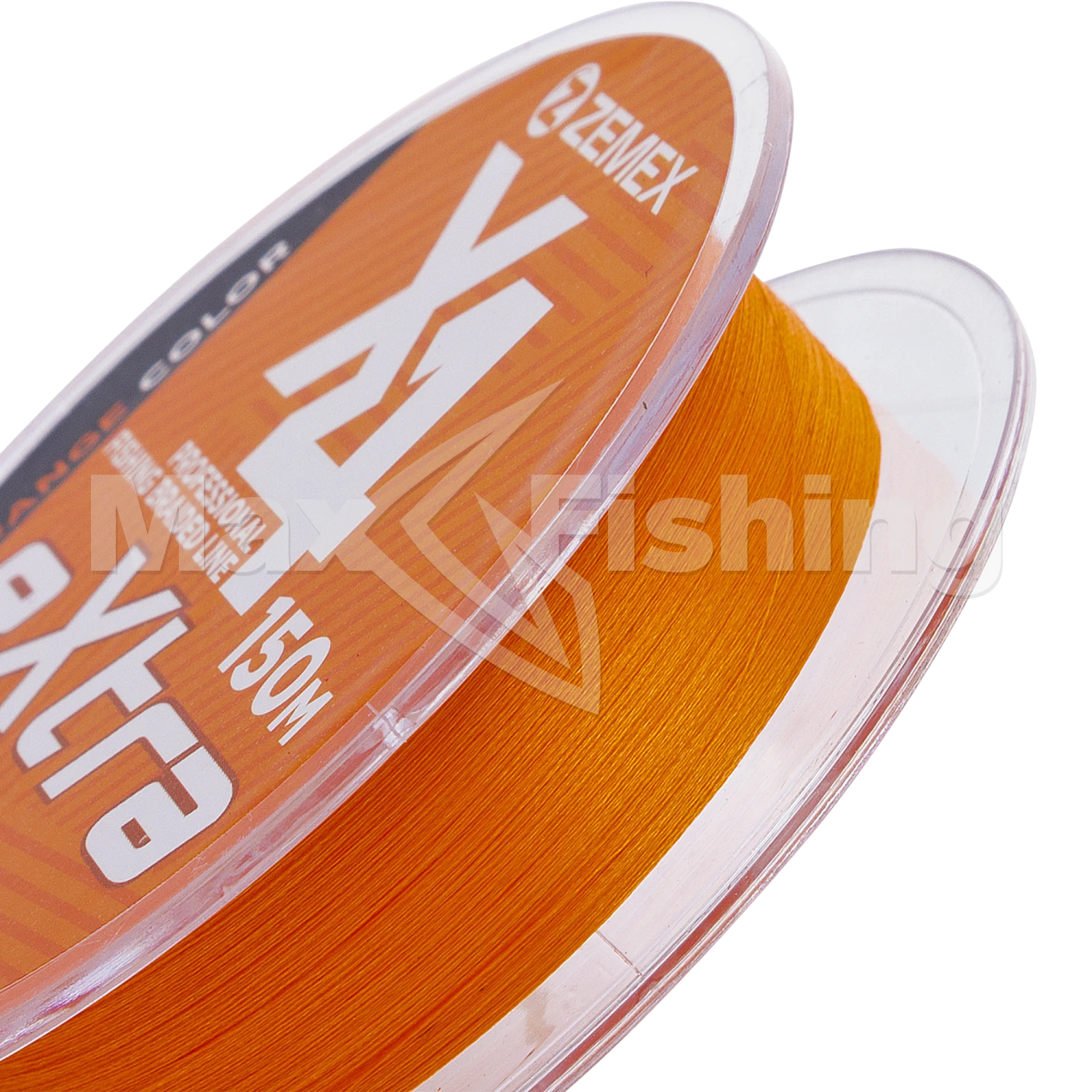 Шнур плетеный Zemex Extra X4 #0,4 0,104мм 150м (orange)