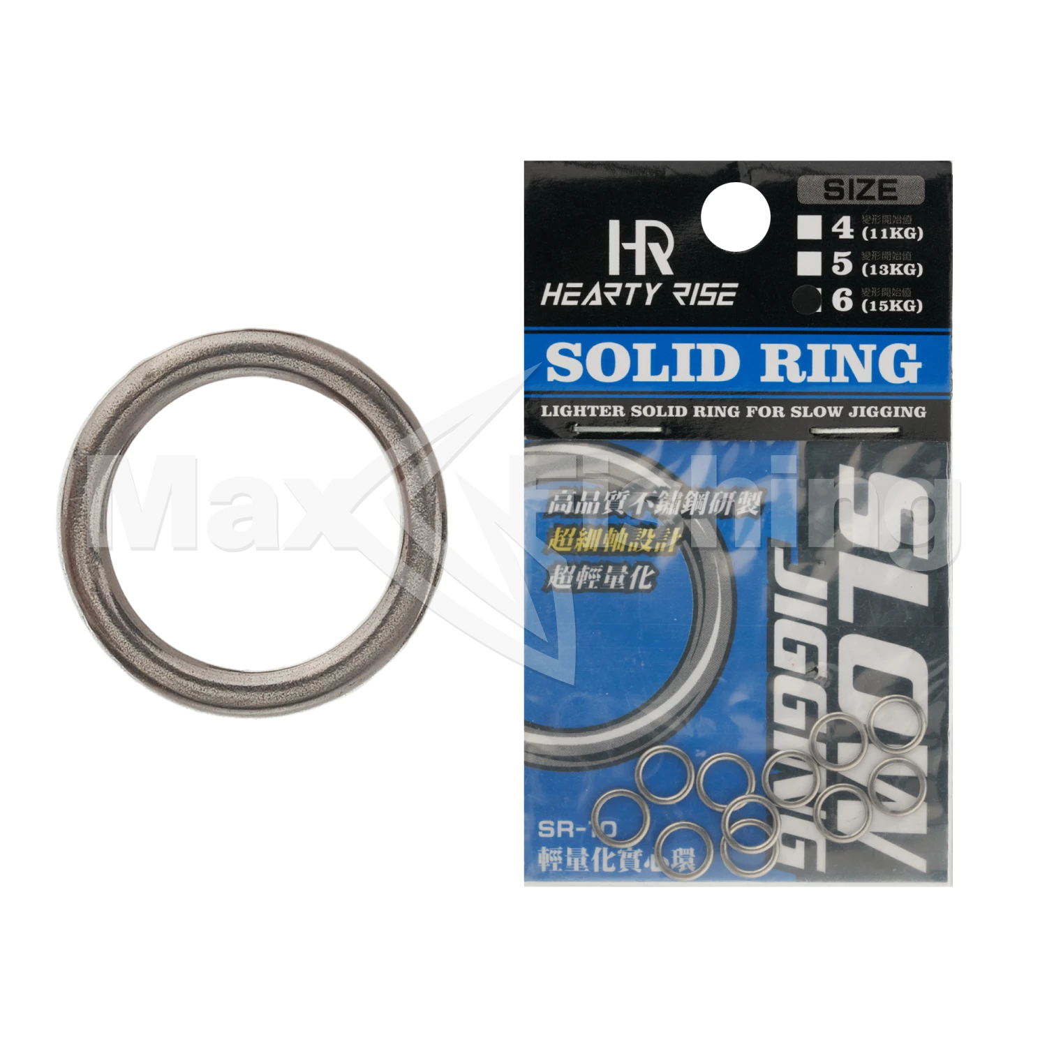 Кольцо заводное Hearty Rise Solid Ring SR-10 #6