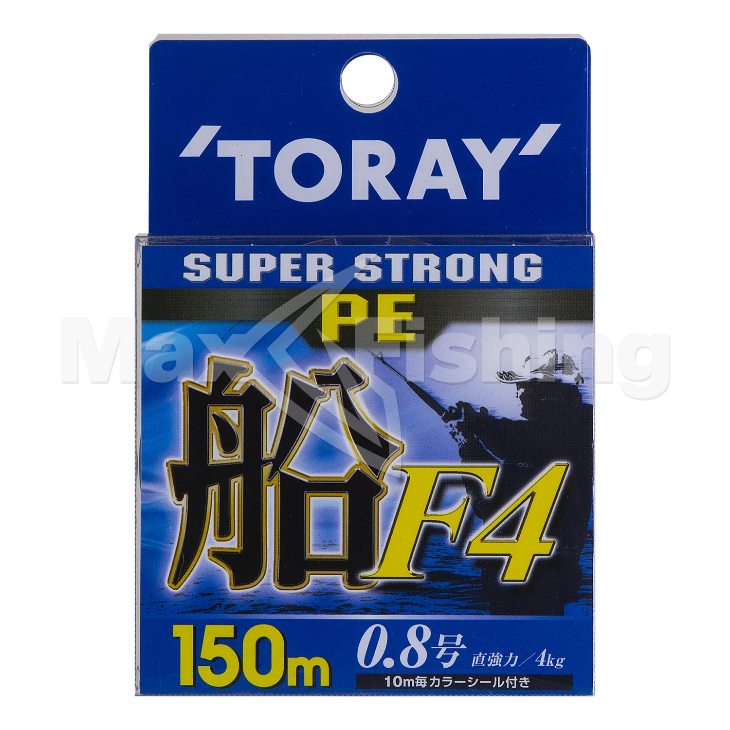 Шнур плетеный Toray Super Strong PE Fune F4 #0,8 150м (multicolor)