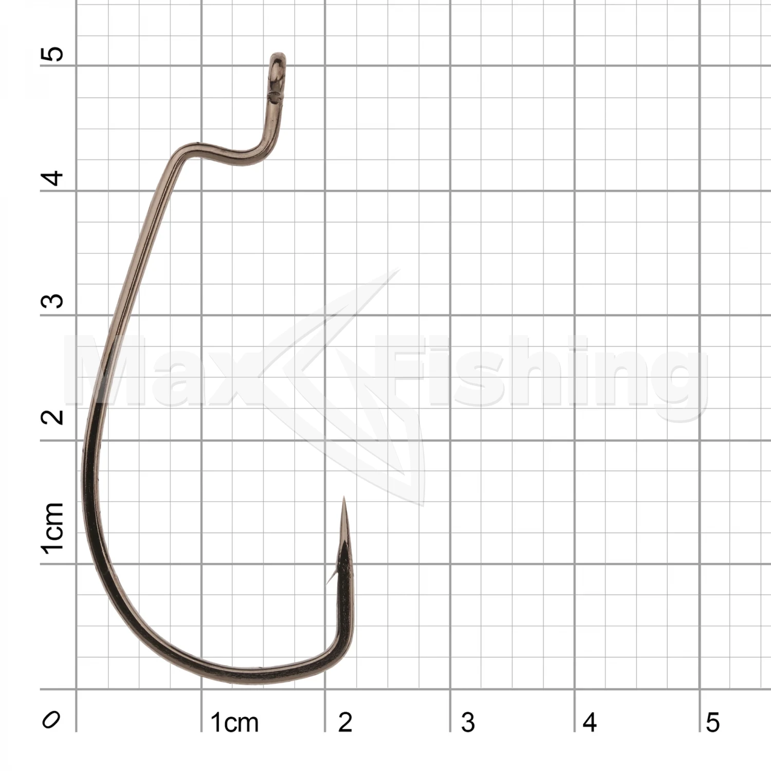 Крючок офсетный Vanfook Worm 55B Flat #4/0 (4шт)