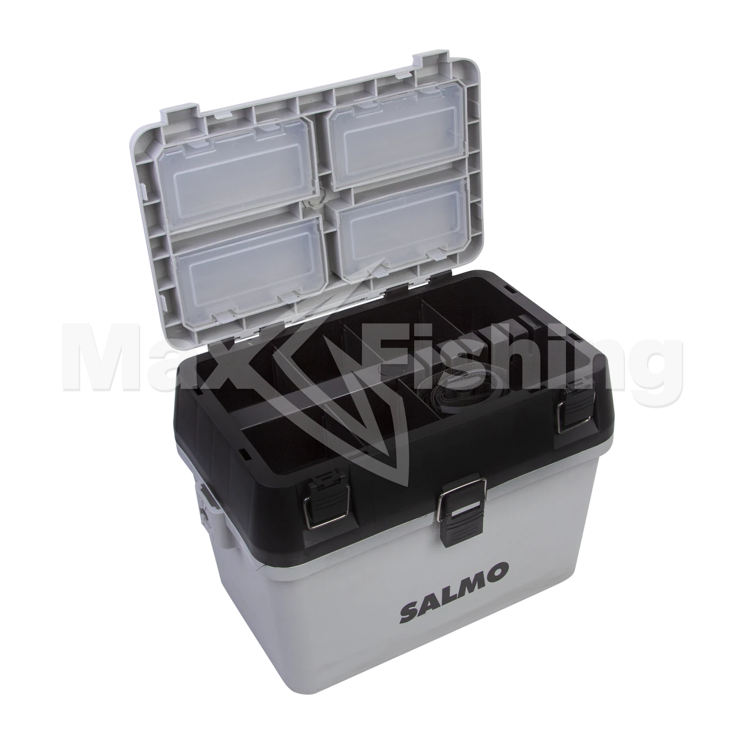 Ящик рыболовный Salmo 2-ярусный (2 части) 38x24,5x29см