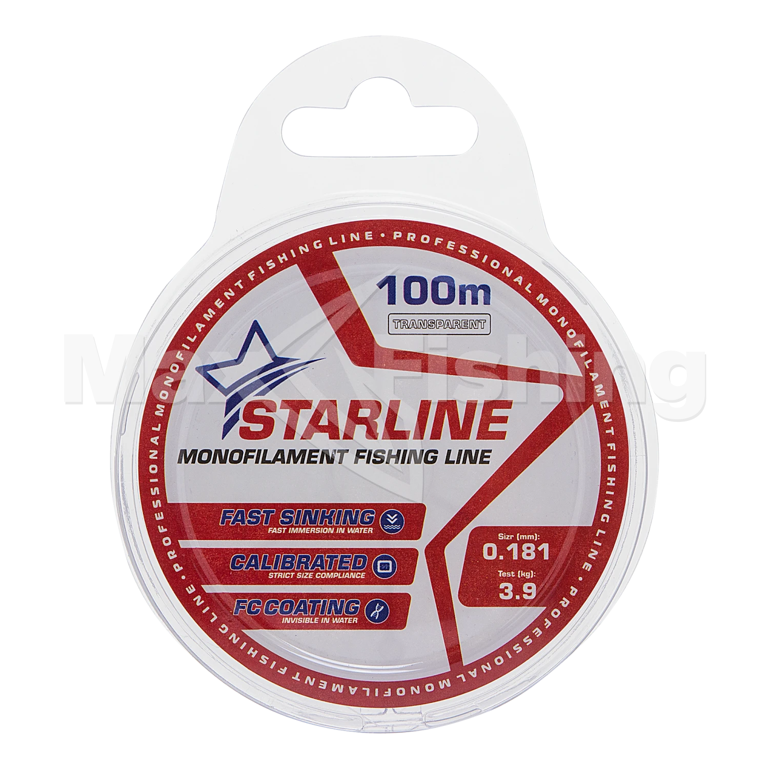 Леска монофильная IAM Starline 0,181мм 100м (transparent)