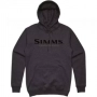 Толстовка Simms Logo Hoody M Charcoal Heather