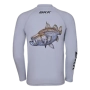 Лонгслив BKK Long Sleeve Performance Shirt XL Barramundi Grey