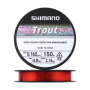Леска монофильная Shimano Trout Competition Mono 0,16мм 150м (red)