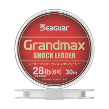 Флюорокарбон Seaguar Grandmax Shock Leader #6 0,405мм 30м (clear)