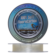 Флюорокарбон Savage Gear Soft Fluorocarbon 0,92мм 15м (clear)