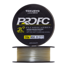 Флюорокарбон Tokuryo Fluorocarbon Pro FC #50,0 1,099мм 50м (clear)